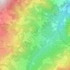 Sassatella topographic map, elevation, terrain