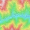 Bassura di Stroppo topographic map, elevation, terrain