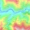 Gandar topographic map, elevation, terrain