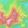Pedra do Papudo topographic map, elevation, terrain