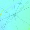 Degana topographic map, elevation, terrain