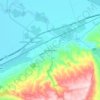 Oued Rhiou topographic map, elevation, terrain