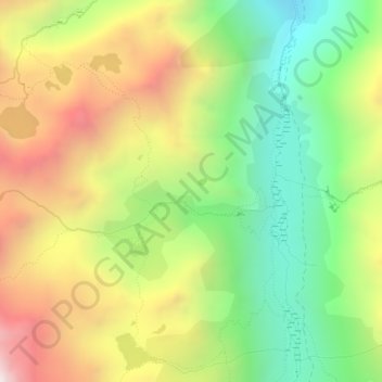 Orri de Roumazet topographic map, elevation, terrain