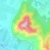 Cerro Grande topographic map, elevation, terrain