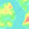 Taylor Ferry topographic map, elevation, terrain