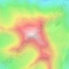 Pointe de Charbonnel topographic map, elevation, terrain