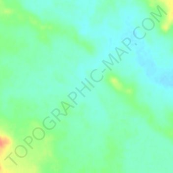 John Penor Dam topographic map, elevation, terrain