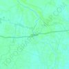 Hetimpur topographic map, elevation, terrain