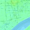 秀山 topographic map, elevation, terrain