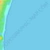 Bay of Fires topographic map, elevation, terrain