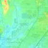 Kampung Tersusun Klebang Selatan topographic map, elevation, terrain