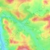 Grandry topographic map, elevation, terrain
