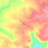Cachoeira topographic map, elevation, terrain