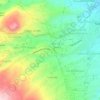 Lomo Bristol topographic map, elevation, terrain