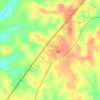 Owassa topographic map, elevation, terrain