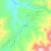 Potrerillos topographic map, elevation, terrain