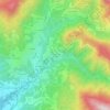 Mochignano di Sotto topographic map, elevation, terrain