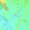 Mae Ramat topographic map, elevation, terrain