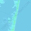 Normandy Beach topographic map, elevation, terrain