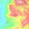 Mt. Ram topographic map, elevation, terrain