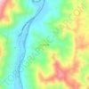 Honduras topographic map, elevation, terrain