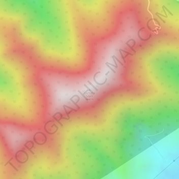 Gunung Silam topographic map, elevation, terrain
