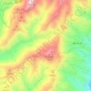Los Eriales topographic map, elevation, terrain