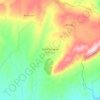 Djebel Aougueb topographic map, elevation, terrain