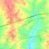 Forestville topographic map, elevation, terrain