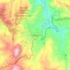 Saraguro topographic map, elevation, terrain