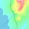 Rocas del Mar topographic map, elevation, terrain