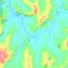 Te Ākau topographic map, elevation, terrain