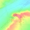 Castel Fiorentino topographic map, elevation, terrain