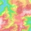 Manxofrío topographic map, elevation, terrain