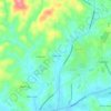 Honey Hill topographic map, elevation, terrain