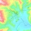 Azurduy topographic map, elevation, terrain