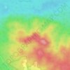 Golmberg topographic map, elevation, terrain