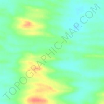 Nullabor Plain topographic map, elevation, terrain