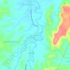 Jose P. Laurel topographic map, elevation, terrain
