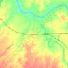 Anuppur topographic map, elevation, terrain