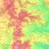 Menschhof topographic map, elevation, terrain