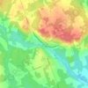 Eganville topographic map, elevation, terrain