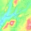 Jumping Off Rock topographic map, elevation, terrain