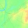 Malwadi topographic map, elevation, terrain