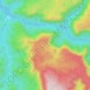 Tindu topographic map, elevation, terrain
