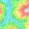 San Vitale topographic map, elevation, terrain