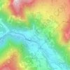 Cotterg topographic map, elevation, terrain