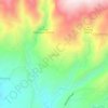 Cijeruk topographic map, elevation, terrain