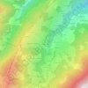 Le Meiller topographic map, elevation, terrain