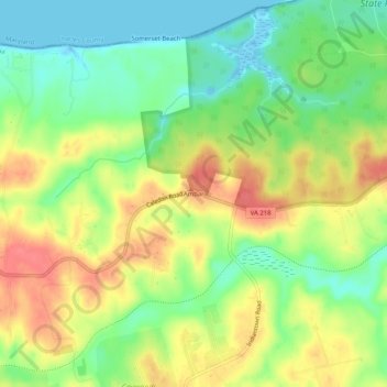 Ambar topographic map, elevation, terrain